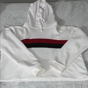 FOREVER 21 CROPPED HOODIE